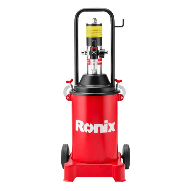 მაღალი წნევის პნევმატური საპოხის ტუმბო 12ლ RONIX RH-4307 - Image 2