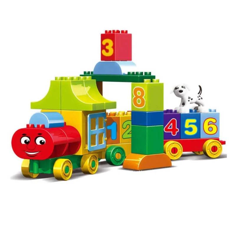საბავშვო ასაწყობი ციფრების მატარებელი OEM Duplo Number Train - Image 4