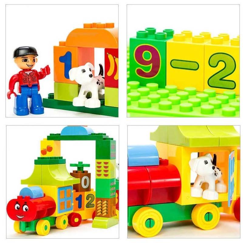საბავშვო ასაწყობი ციფრების მატარებელი OEM Duplo Number Train - Image 7