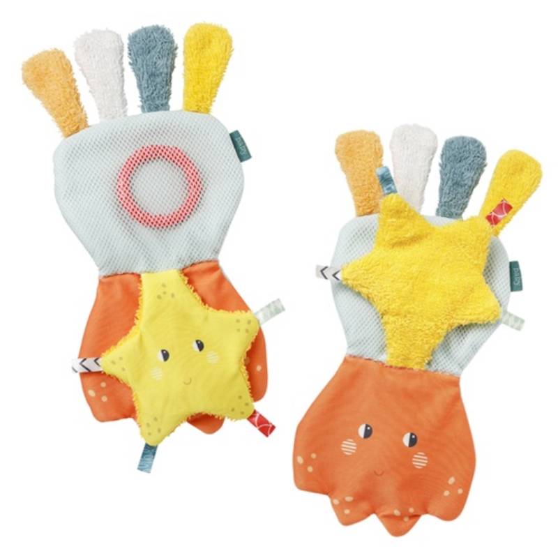 საბავშვო აბაზანის სათამაშო რვაფეხა Fehn Baby Octopus bath book 050097 - Image 3