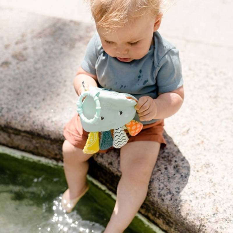 საბავშვო აბაზანის სათამაშო რვაფეხა Fehn Baby Octopus bath book 050097 - Image 5