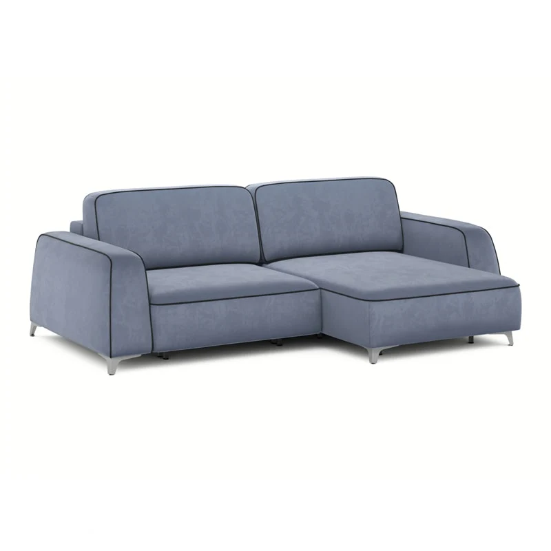 კუთხის გასაშლელი დივანი სათავსოთი Oxford Smoky 170x256x86 სმ - Image 2