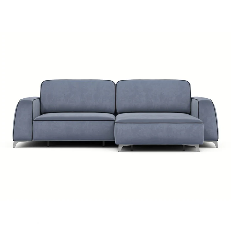 კუთხის გასაშლელი დივანი სათავსოთი Oxford Smoky 170x256x86 სმ - Image 3