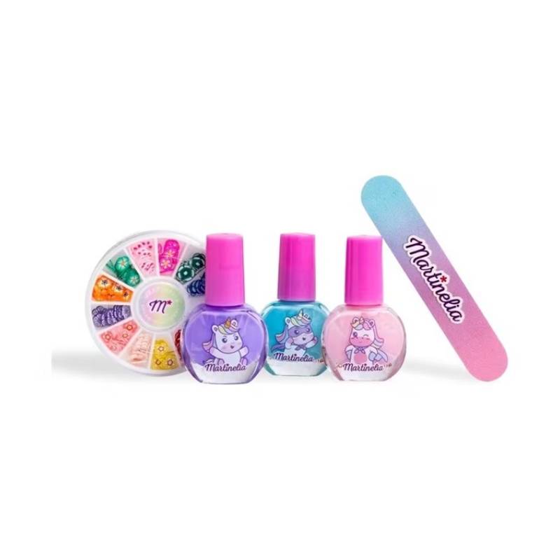 საბავშვო ფრჩხილის მოვლის ნაკრები MARTINELIA UNICORN NAIL DESIGN KIT 12015 - Image 2