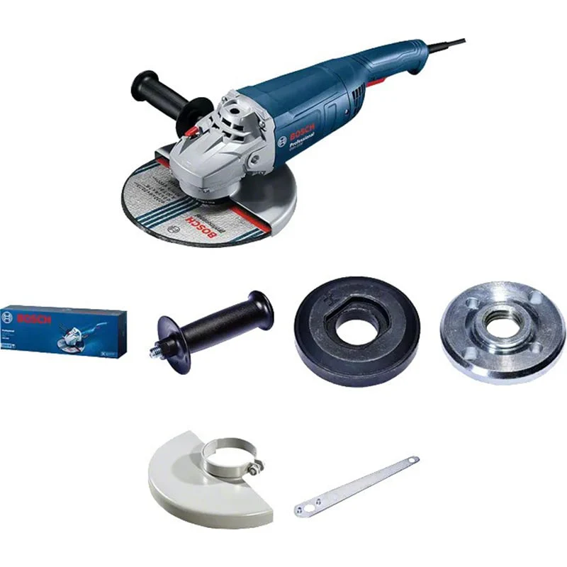 კუთხლივ სახეხი მანქანა (ბალგარკა 180მმ) Bosch GWS 2200-180 - Image 2
