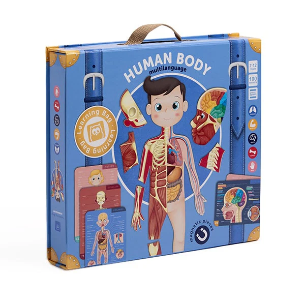 სათამაშო ფაზლი-ადამიანის სხეული EurekaKids Human Body R1527