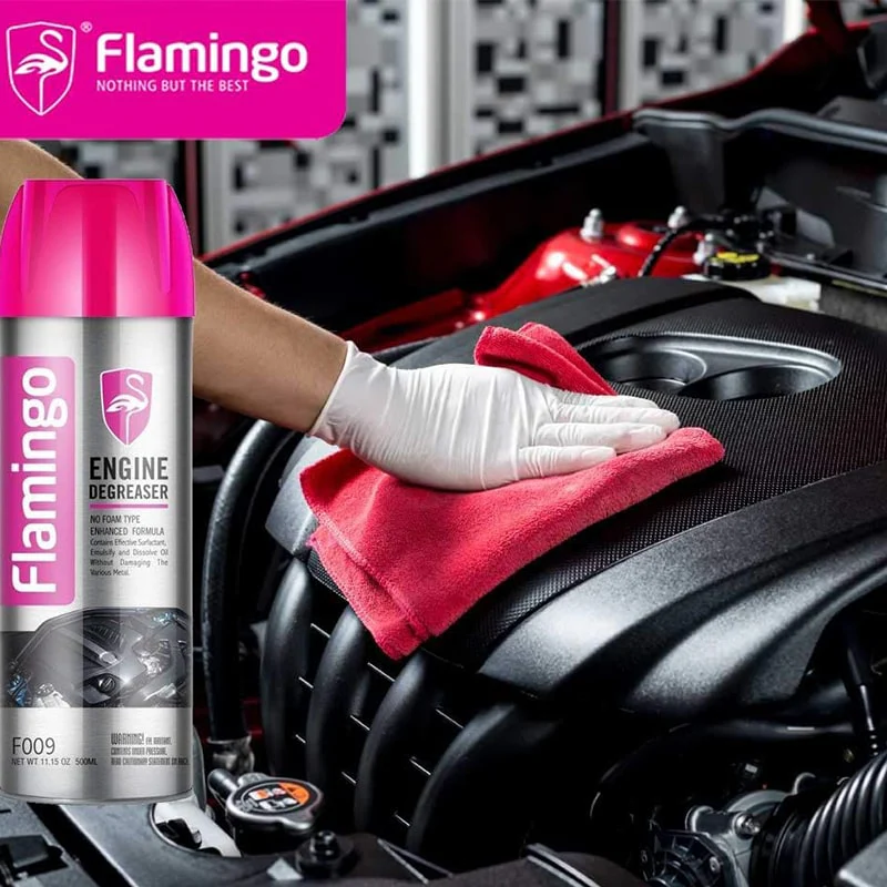 ძრავის ზედაპირის საწმენდი სპრეი FLAMINGO F009 - Image 3
