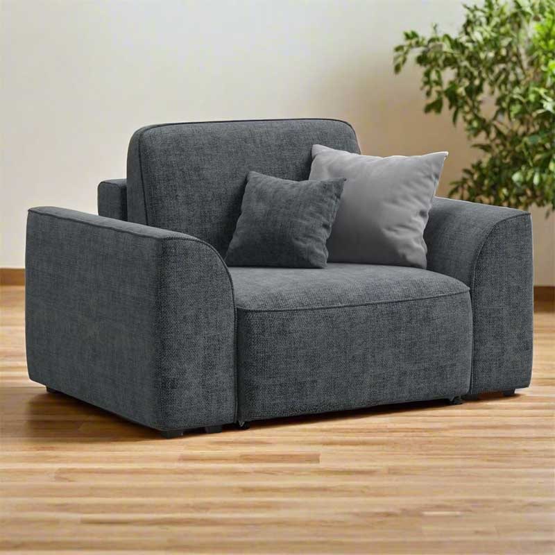 გასაშლელი რბილი ავეჯის ორეული Offenburg Dark Gray 250x115x82 სმ - Image 10
