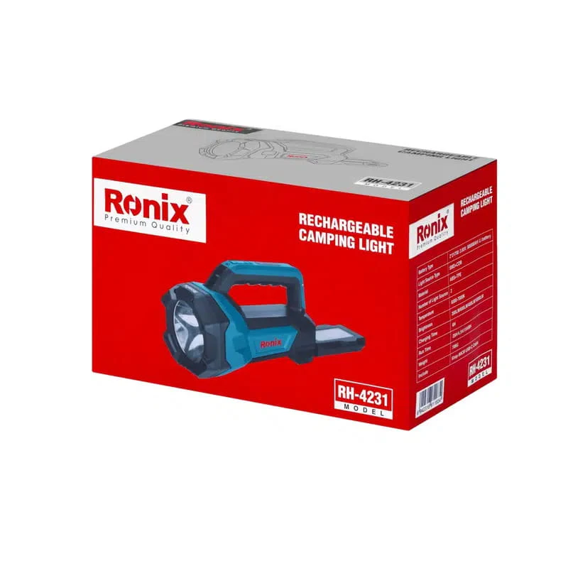 დატენვადი კემპინგის პროჟექტორი RONIX RH-4231 - Image 3