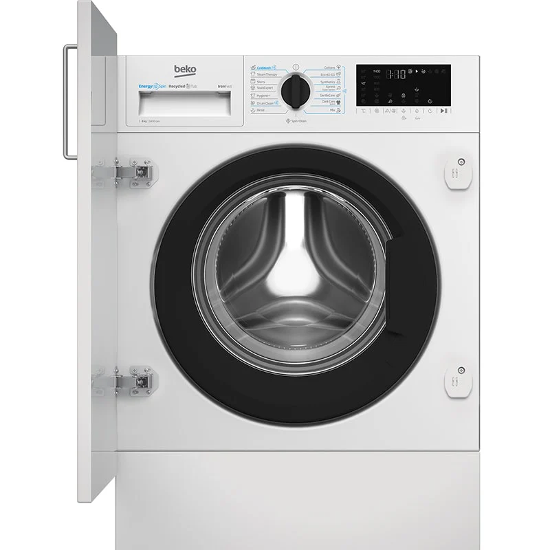 ჩასაშენებელი სარეცხი მანქანა 8კგ BEKO B3WBT681415W b300