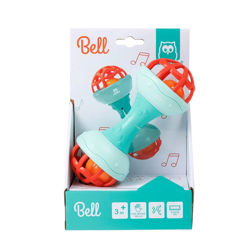 საბავშვო საჩხარუნო სათამაშო EurekaKids Assorted Bell R0013 - Image 3