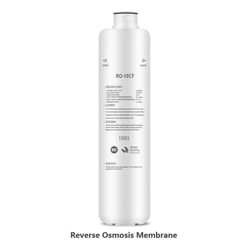 უკუოსმოსის მემბრანის მოდული RO-10CF-150G (0.400 ლ/წთ)