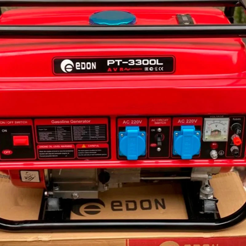 გენერატორი ბენზინის ძრავზე 3300W EDON PT-3300L - Image 3