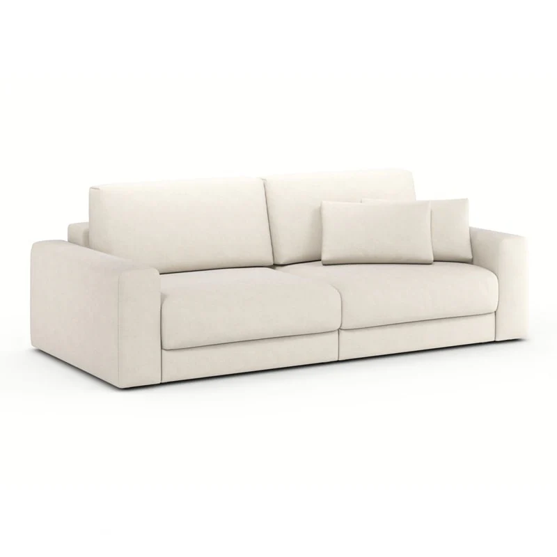 გასაშლელი დივანი სათავსოთი Dublin Cream 246x121x85 სმ - Image 3