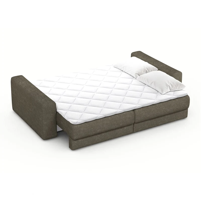 გასაშლელი დივანი სათავსოთი Dublin Mocha 246x121x85 სმ - Image 5