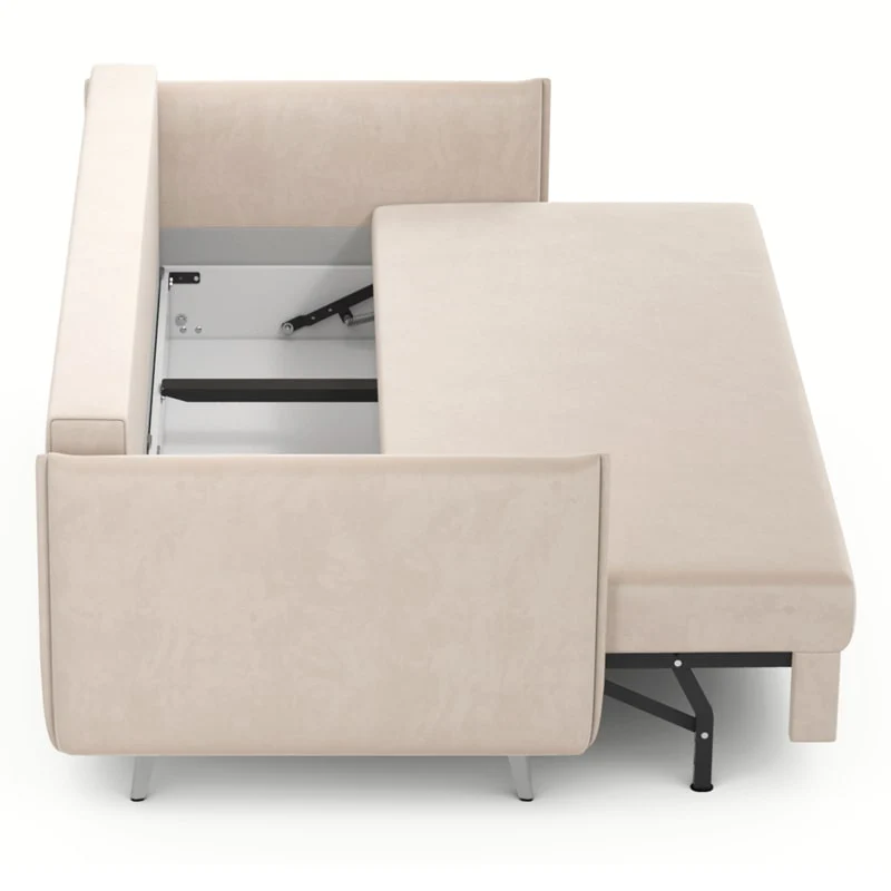 გასაშლელი დივანი სათავსოთი Galloway Beige 195x98x90 სმ - Image 7