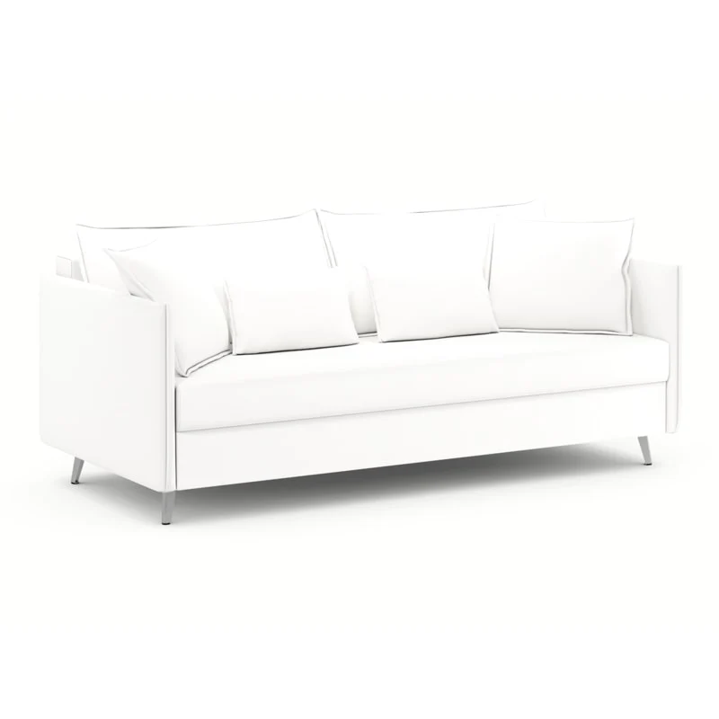 გასაშლელი დივანი სათავსოთი Galloway White 195x98x90 სმ - Image 2