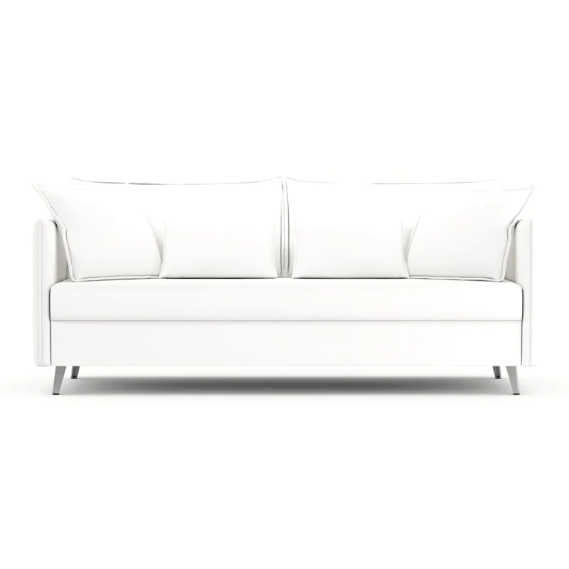 გასაშლელი დივანი სათავსოთი Galloway White 195x98x90 სმ - Image 3