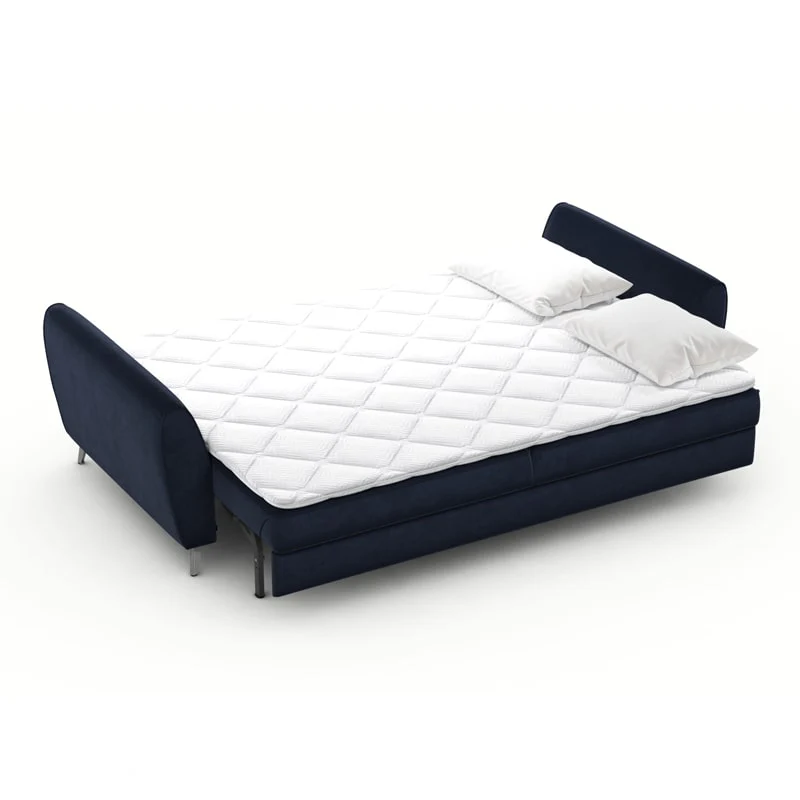 გასაშლელი დივანი სათავსოთი Kerry Dark Blue 241x103x94 სმ - Image 5