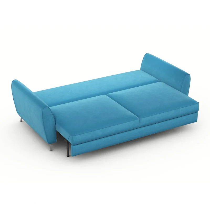 გასაშლელი დივანი სათავსოთი Kerry Turquoise 241x103x94 სმ - Image 4