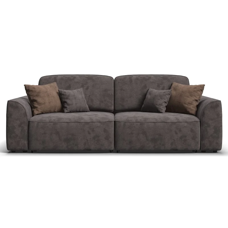 გასაშლელი დივანი სათავსოთი Larnaca Brown 210x115x82 სმ - Image 2