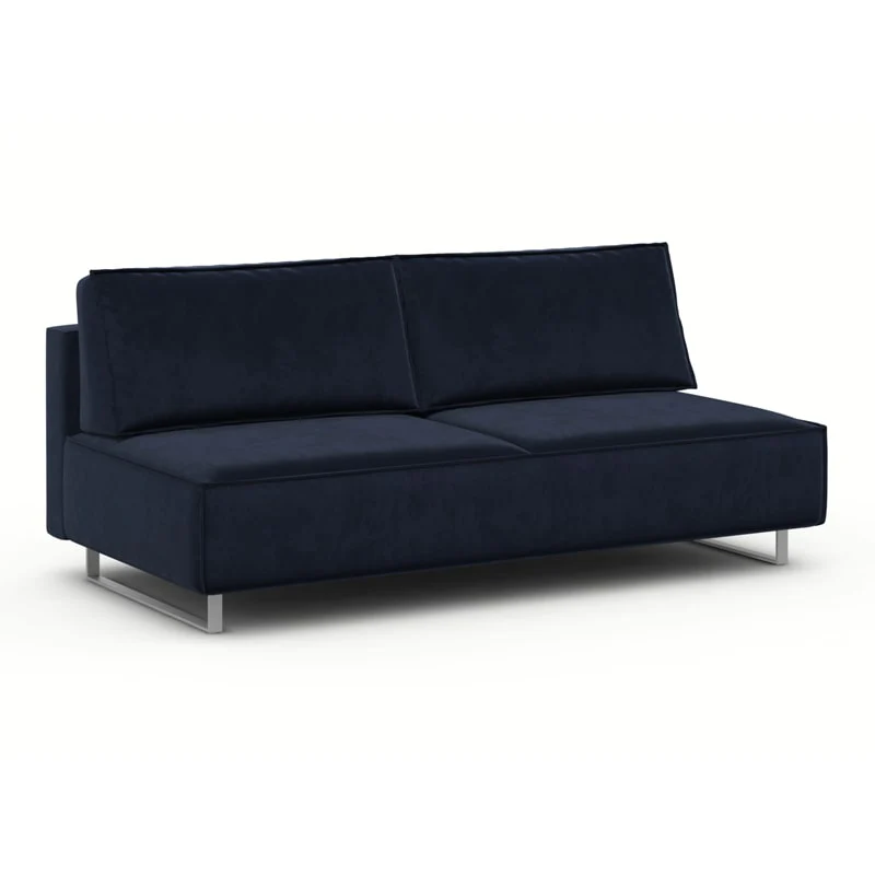 გასაშლელი დივანი სათავსოთი Venice Dark Blue 206x114x91 სმ - Image 3