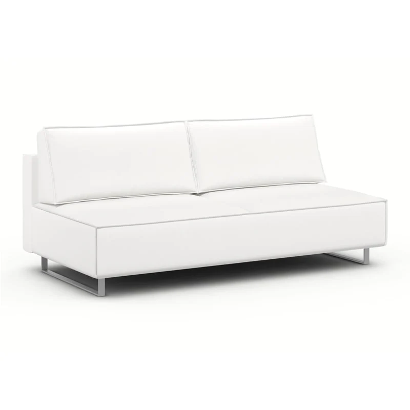 გასაშლელი დივანი სათავსოთი Venice White 206x114x91 სმ - Image 2