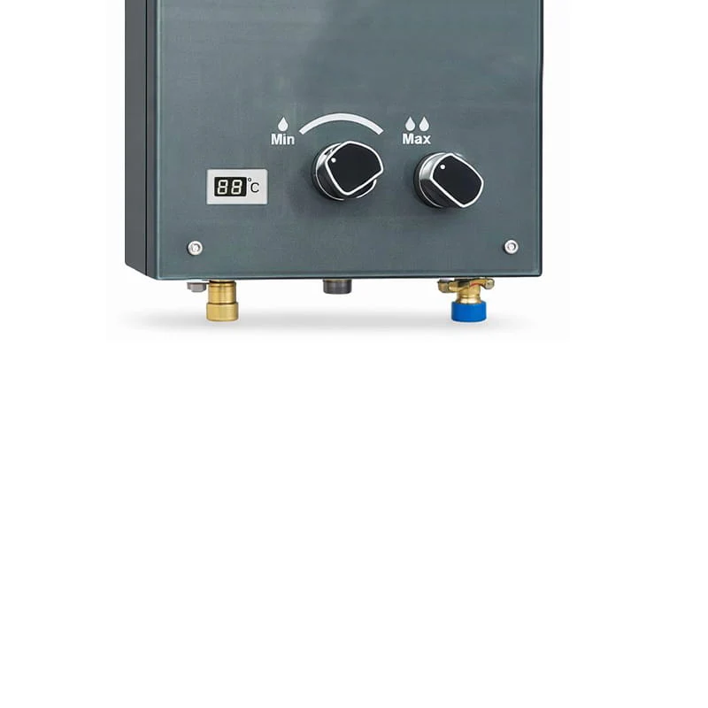 გაზის წყლის გამაცხელებელი ALNEO JSG22 – H03 SILVER GLASS - Image 3