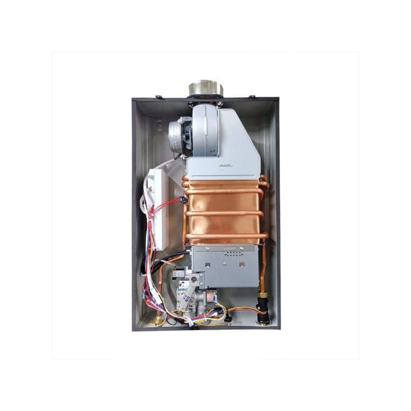 გაზის წყლის გამაცხელებელი ALNEO JSG24-F BLACK - Image 3