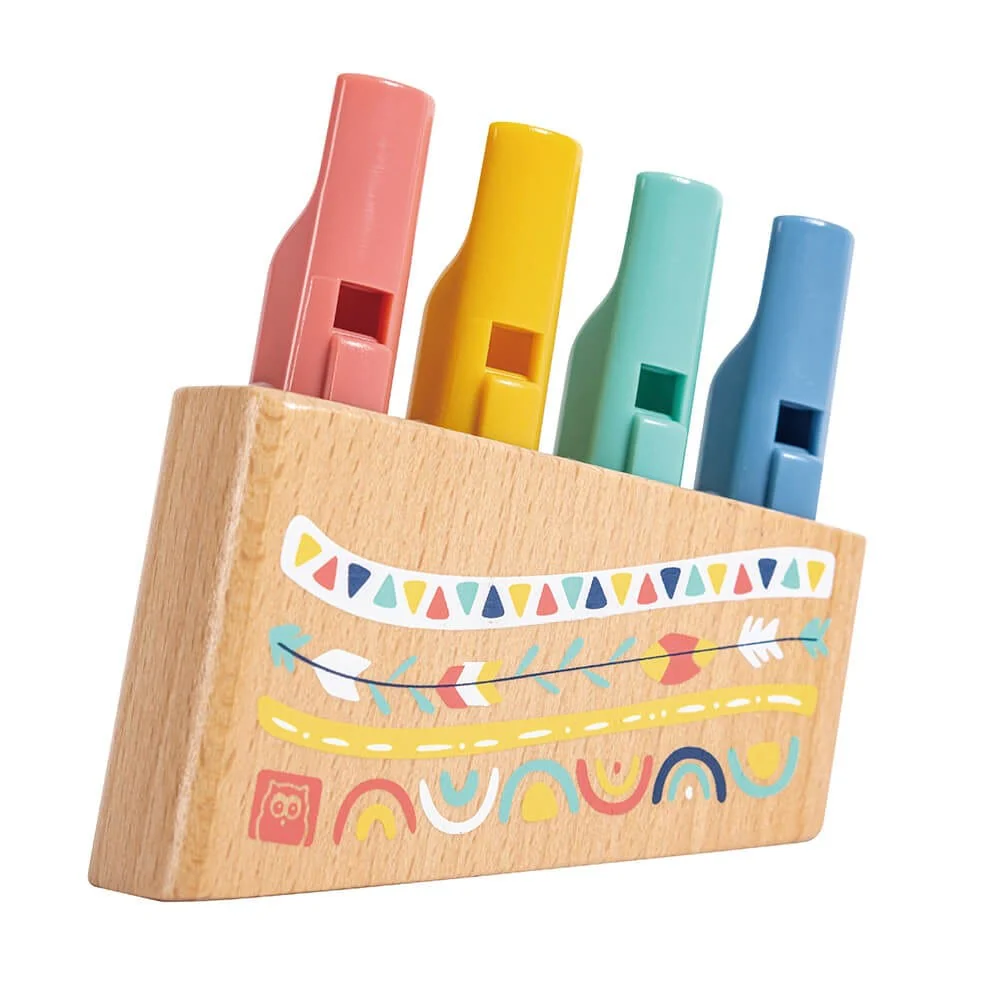 სათამაშო ჩასაბერი საკრავი EurekaKids Rainbow PanPipe R3511 - Image 2