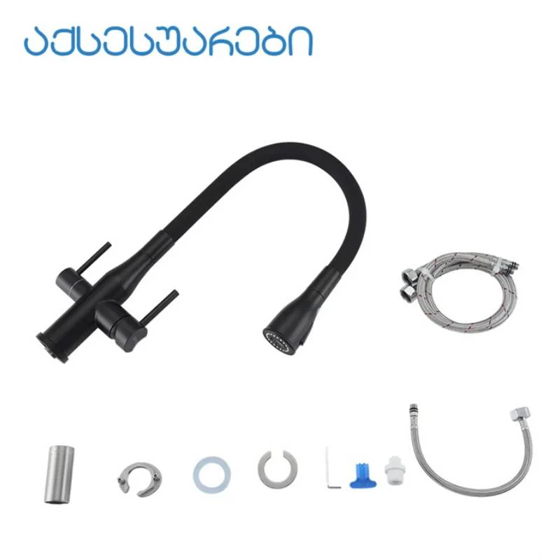 წყლის სამნაკადიანი ონკანი GAPPO-flexible GAPPO-G4399-66 - Image 8