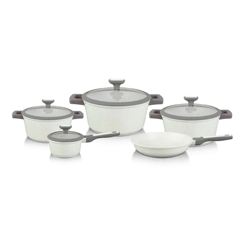გრანიტის ქვაბების ნაკრები UCC Life 15PCS - Image 5