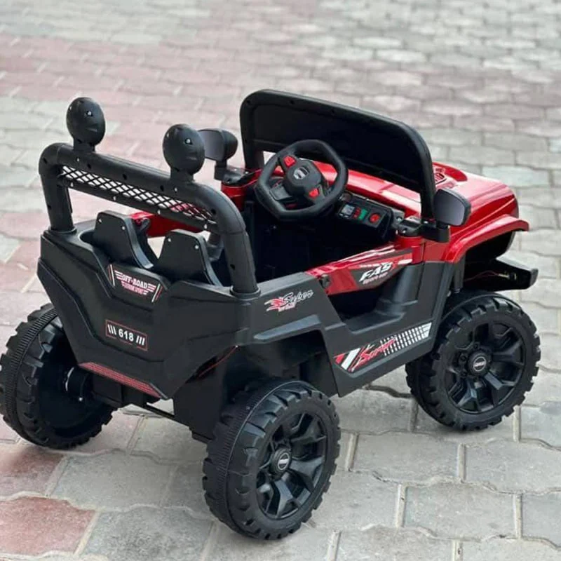 საბავშვო ელექტრო მანქანა OEM D-618-RED - Image 3