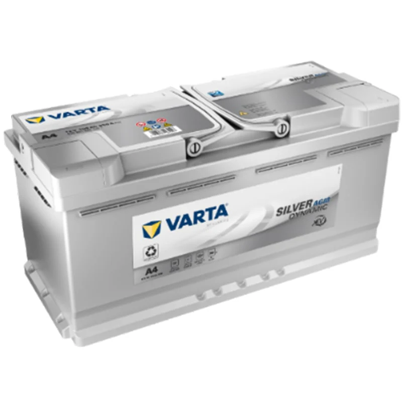 ავტომობილის აკუმულატორი 105ამპ VARTA SIL AGM A4 105 AH 20303480