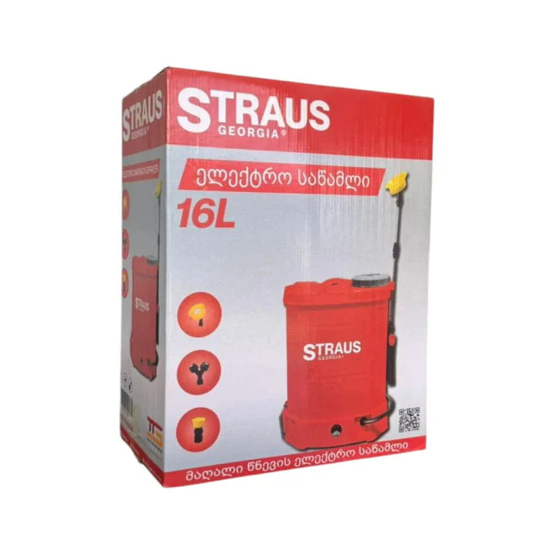 ვენახის ელექტრო საწამლი 16ლ STRAUS TTG-SL16LES - Image 3