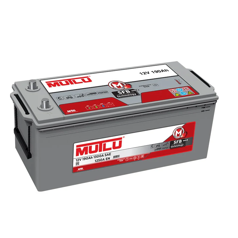 ავტომობილის აკუმულატორი 190ამპ Mutlu 190 Ah . D5 / B - Image 2