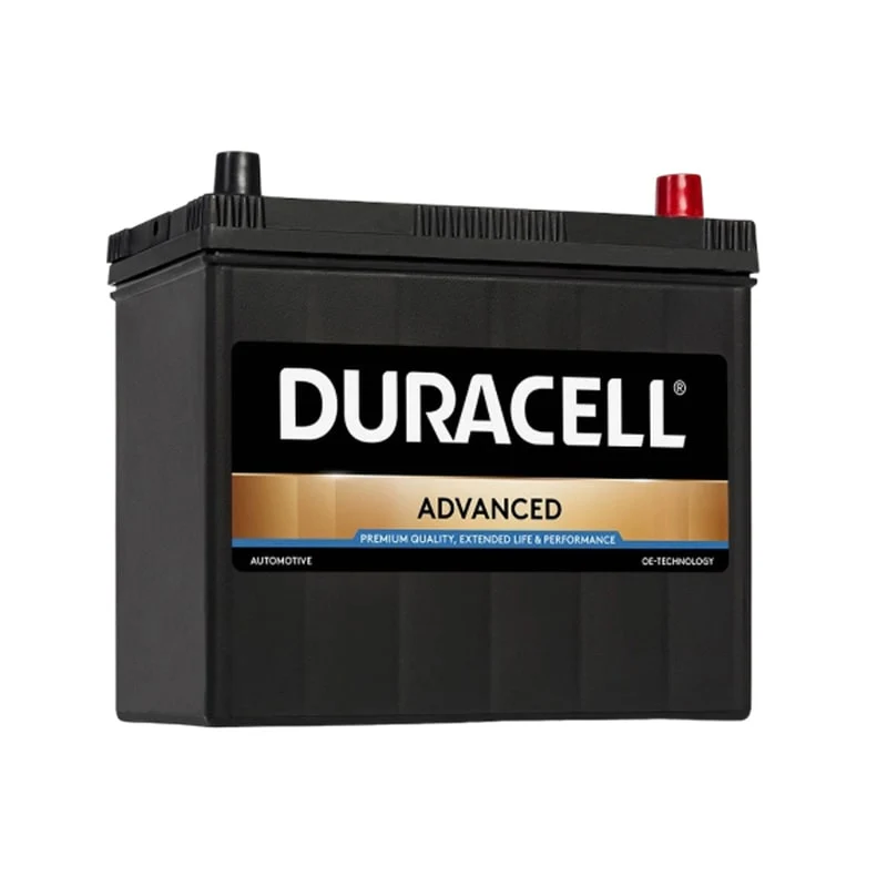 ავტომობილის აკუმულატორი 45ამპ Duracell DA45 45 Ah JIS . B24L / NS60
