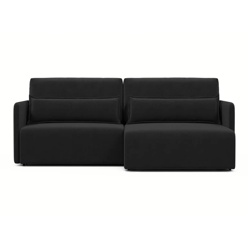 კუთხის გასაშლელი დივანი Athenry Black 213x167x86 სმ - Image 3