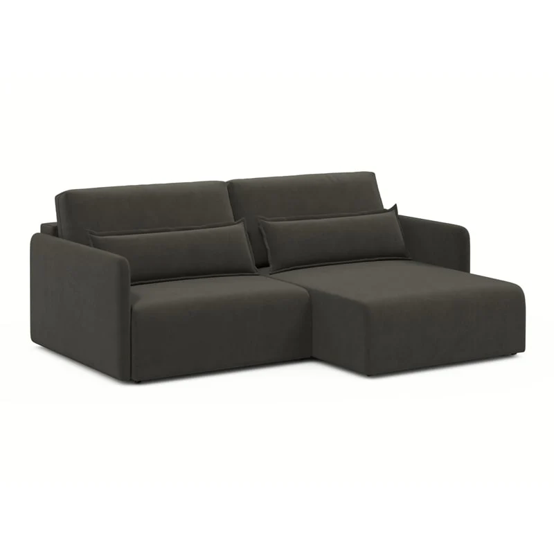 კუთხის გასაშლელი დივანი Athenry Brown 213x167x86 სმ - Image 2