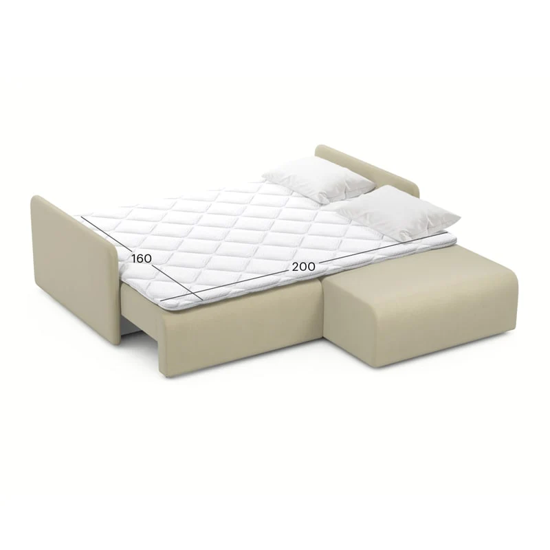 კუთხის გასაშლელი დივანი Athenry Cream 213x167x86 სმ - Image 6