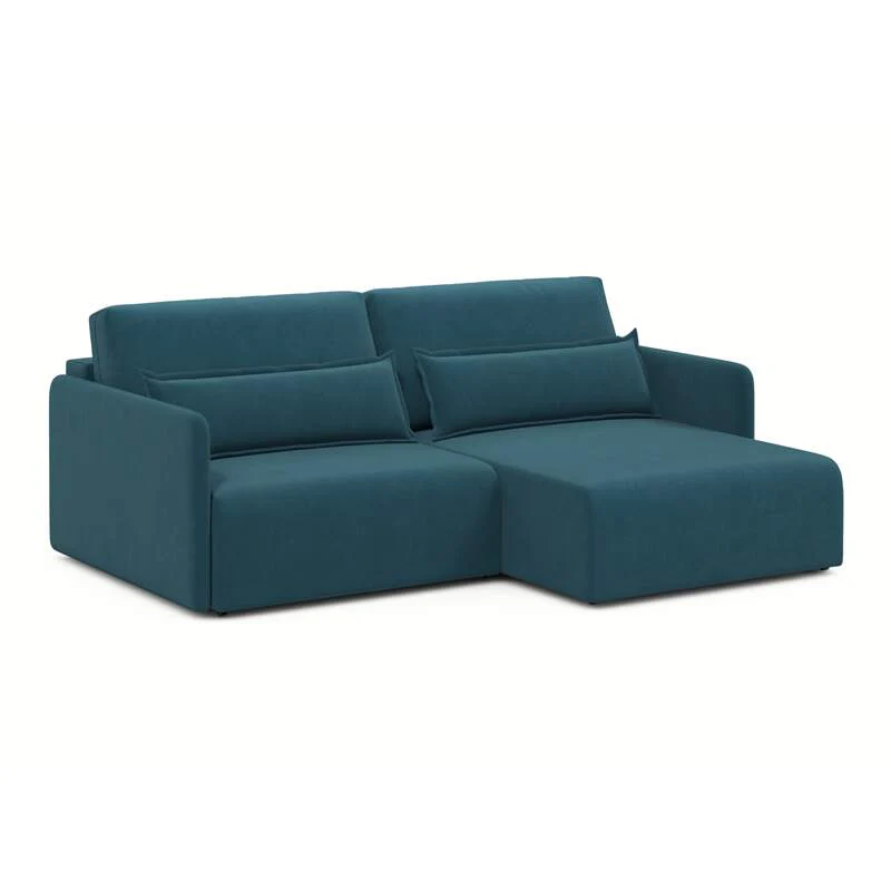 კუთხის გასაშლელი დივანი Athenry Turquoise 213x167x86 სმ - Image 2