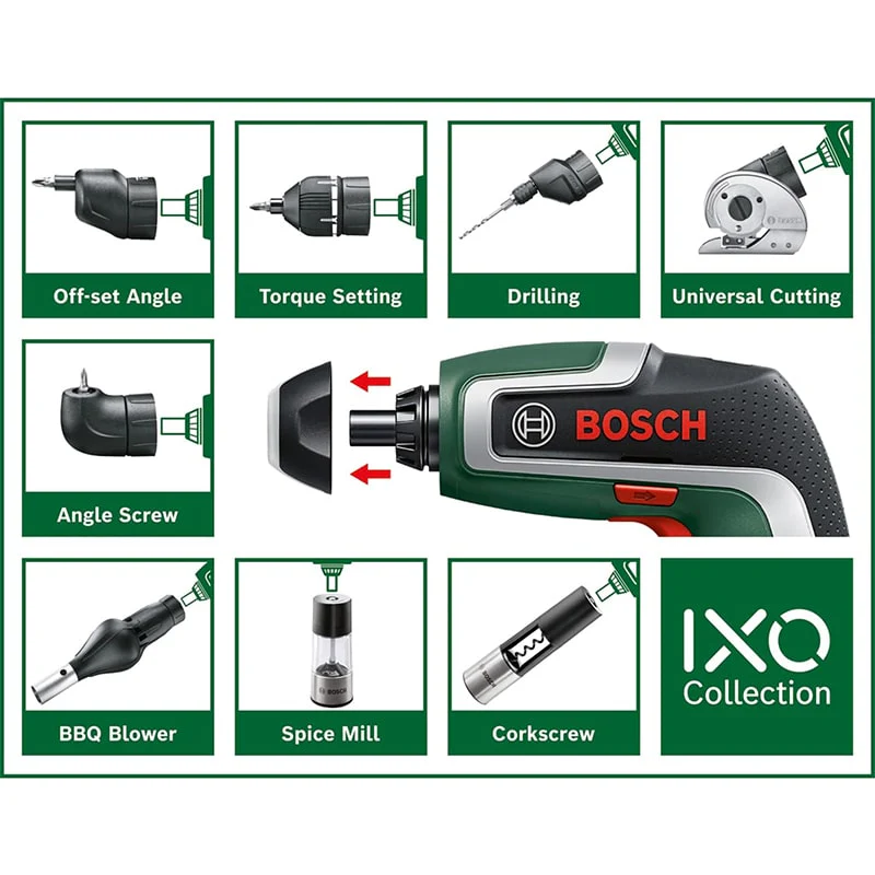 სახრახნისი აკუმულატორზე BOSCH Cordless Screw Driver IXO 7 - Image 5