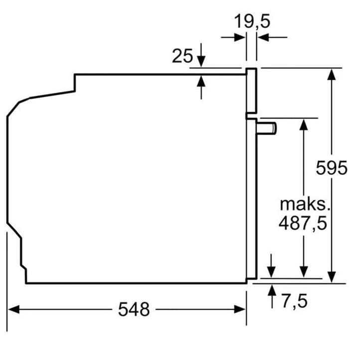 ჩასაშენებელი ელ. ღუმელი BOSCH HJG852YW0T - Image 7