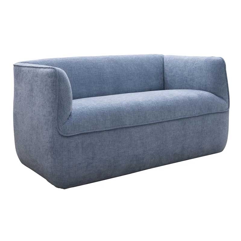 რბილი ავეჯის კომპლექტი Constanta Blue 147x82x73 სმ - Image 2