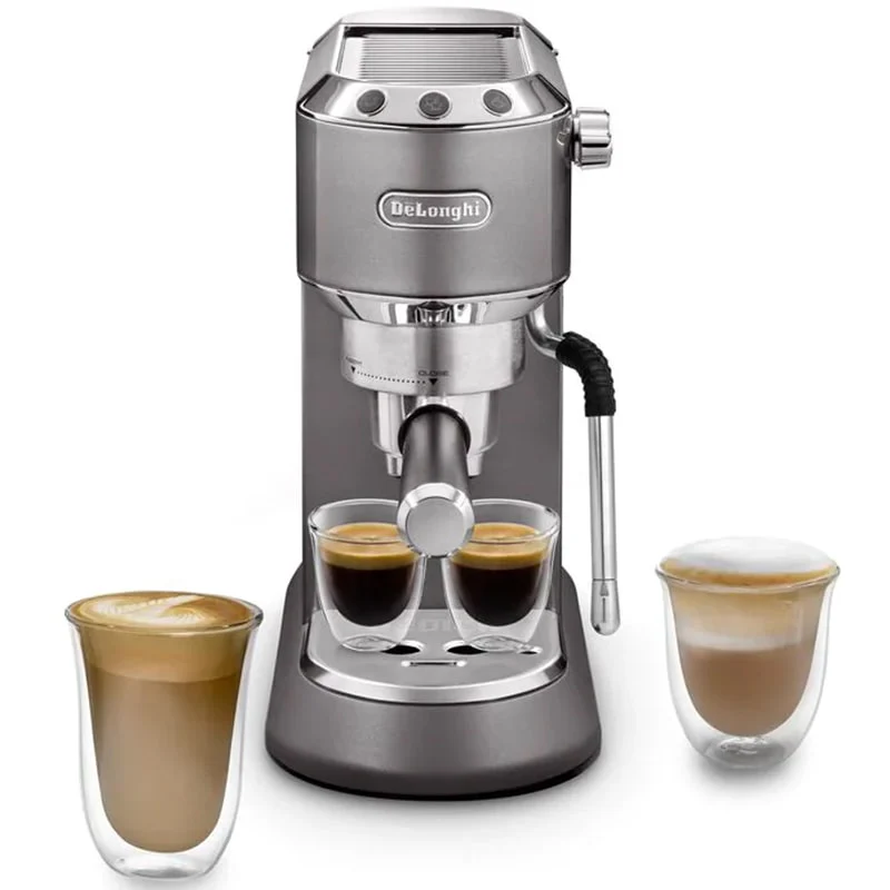 ესპრესოს ყავის აპარატი DeLonghi Dedica Manual Espresso Coffee Maker (EC885.GY)