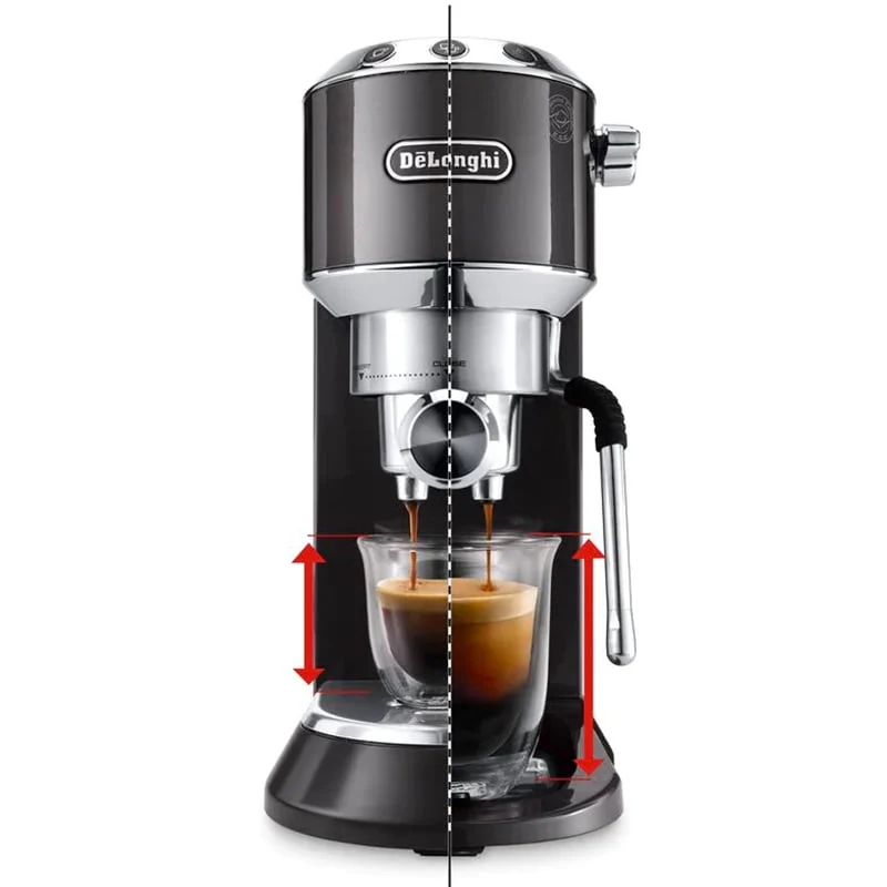 ესპრესოს ყავის აპარატი DeLonghi Dedica Manual Espresso Coffee Maker (EC885.GY) - Image 4