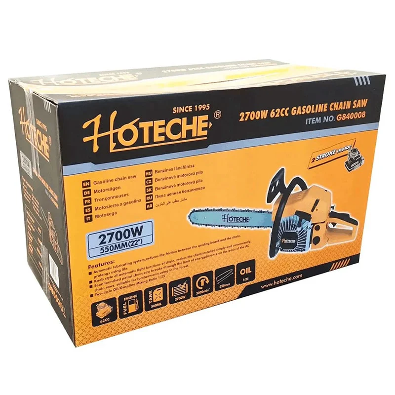 ჯაჭვური ხერხი (ბენზინზე) HOTECHE G840008 - Image 6