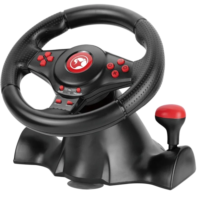 სათამაშო საჭე პედლებით Marvo GT-903 - Image 3