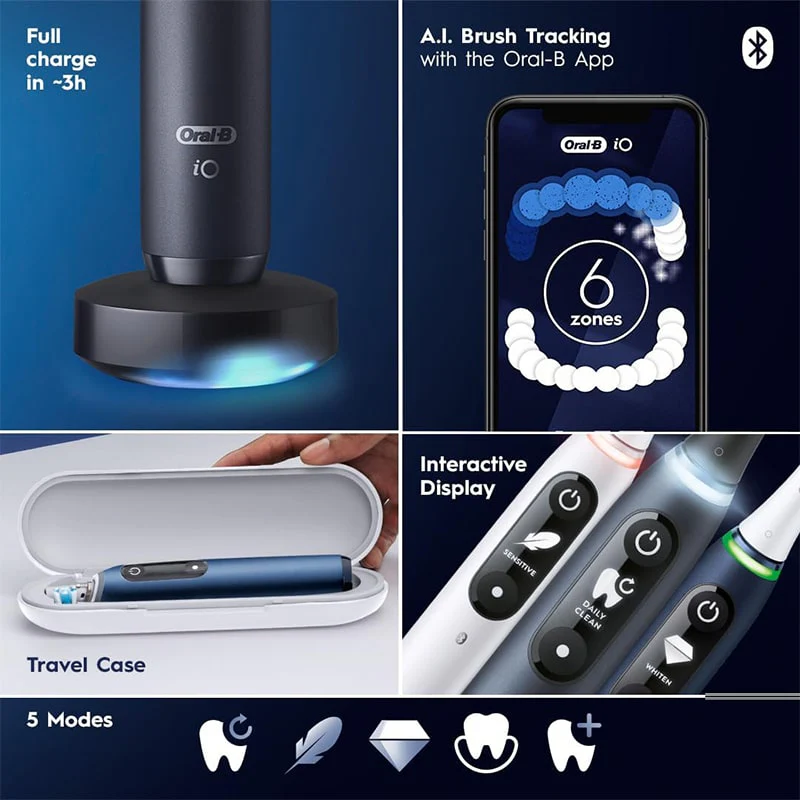 ელექტრო კბილის ჯაგრისი ORAL-B iOM7.1A1.1 - Image 3