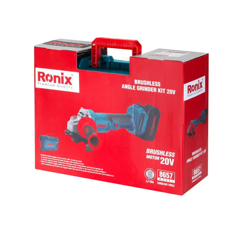 აკ. კუთხსახეხი (ბარგალკა) Ronix 8657 - Image 4